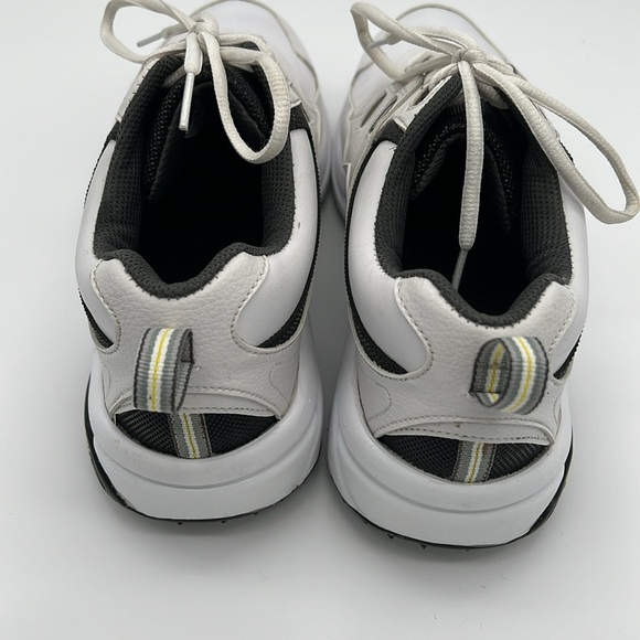 Footjoy Greenjoys 45335 Men's White Synthetic Leather Lace Up Golf Shoes Size 10 - Picture 6 of 8